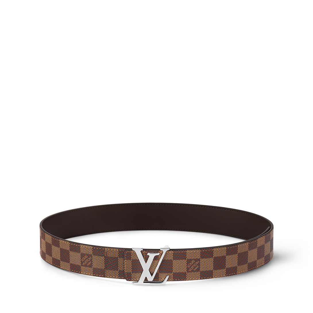 LV Initiales 40mm Reversible Belt Damier Graphite Canvas - Holiday